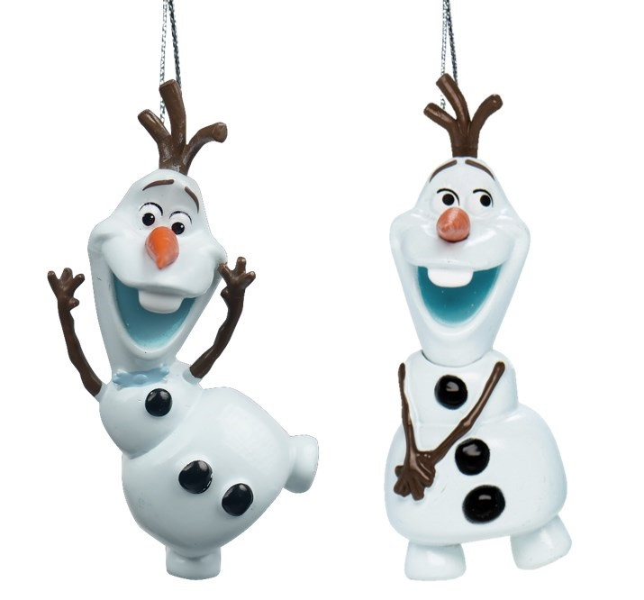 Weihnachtsornament Schneemann Olaf - Set mit 2 Stück Disney's Frozen - DN03006 - Christmas Inspirations Disney Weihnachtsanhänger Weihnachtsornament Schneemann Olaf - Set mit 2 Stück Disney's Frozen - DN03006 - Christmas Inspirations Disney Weihnachtsanhänger