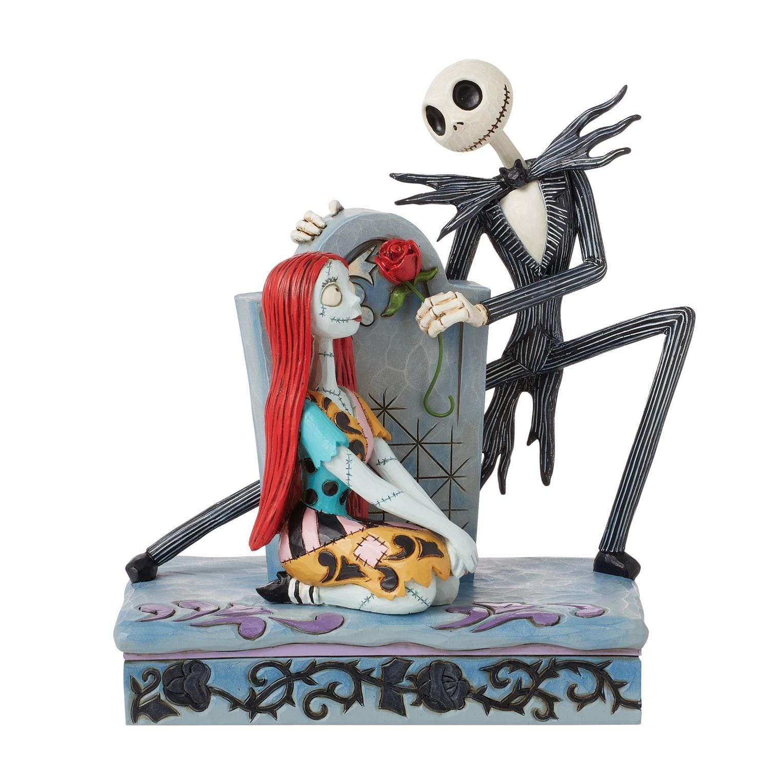 6016594 Jim Shore, Disney Traditions, Disneyfigur, Jim Shore Figur, Nightmare Before Christmas, 6016594, A Grave Affair, Jack Skellington & Sally