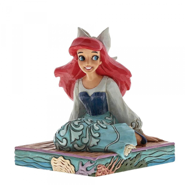 dt-6001277d Disney Traditions, Jim Shore - Be Bold Arielle - Sei mutig, Ariel, Personality Poses