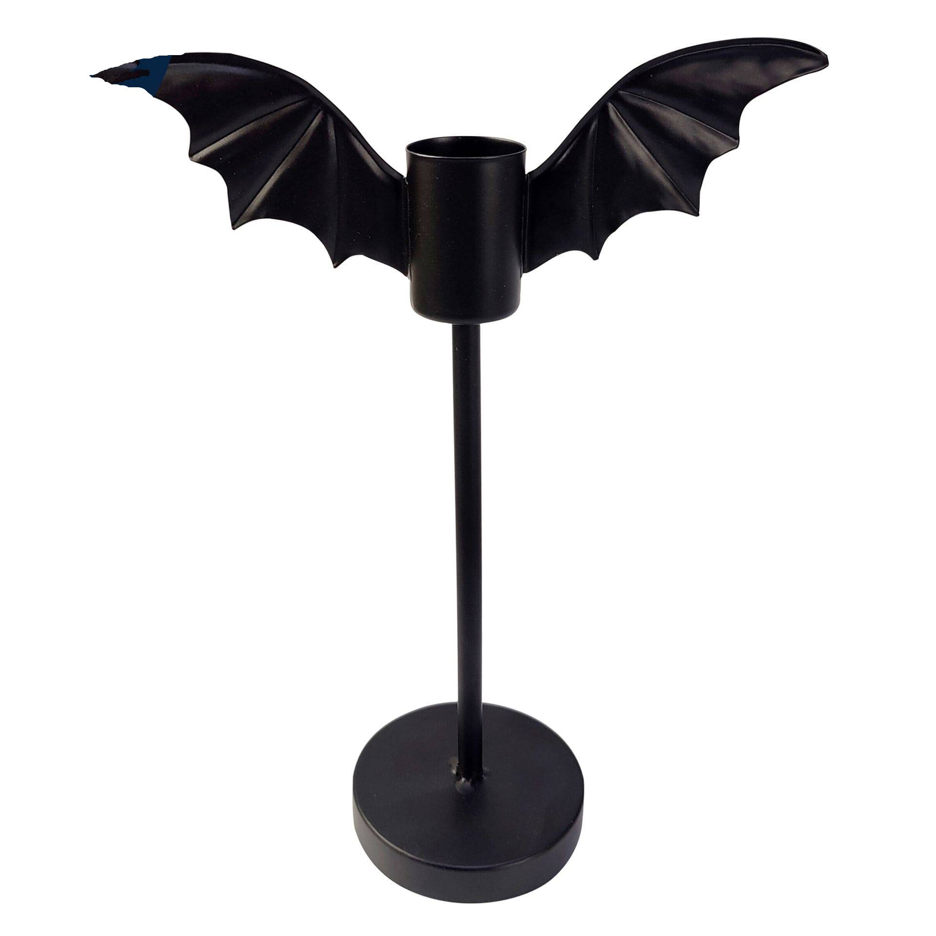 69470cOdGY7on0Yx6J The Seasonal Gift Company, Hocus Pocus Novelties, Halloween Kerzenhalter, Fledermaus, Halloween Dekoration, Kerzenständer, Kerzenleuchter