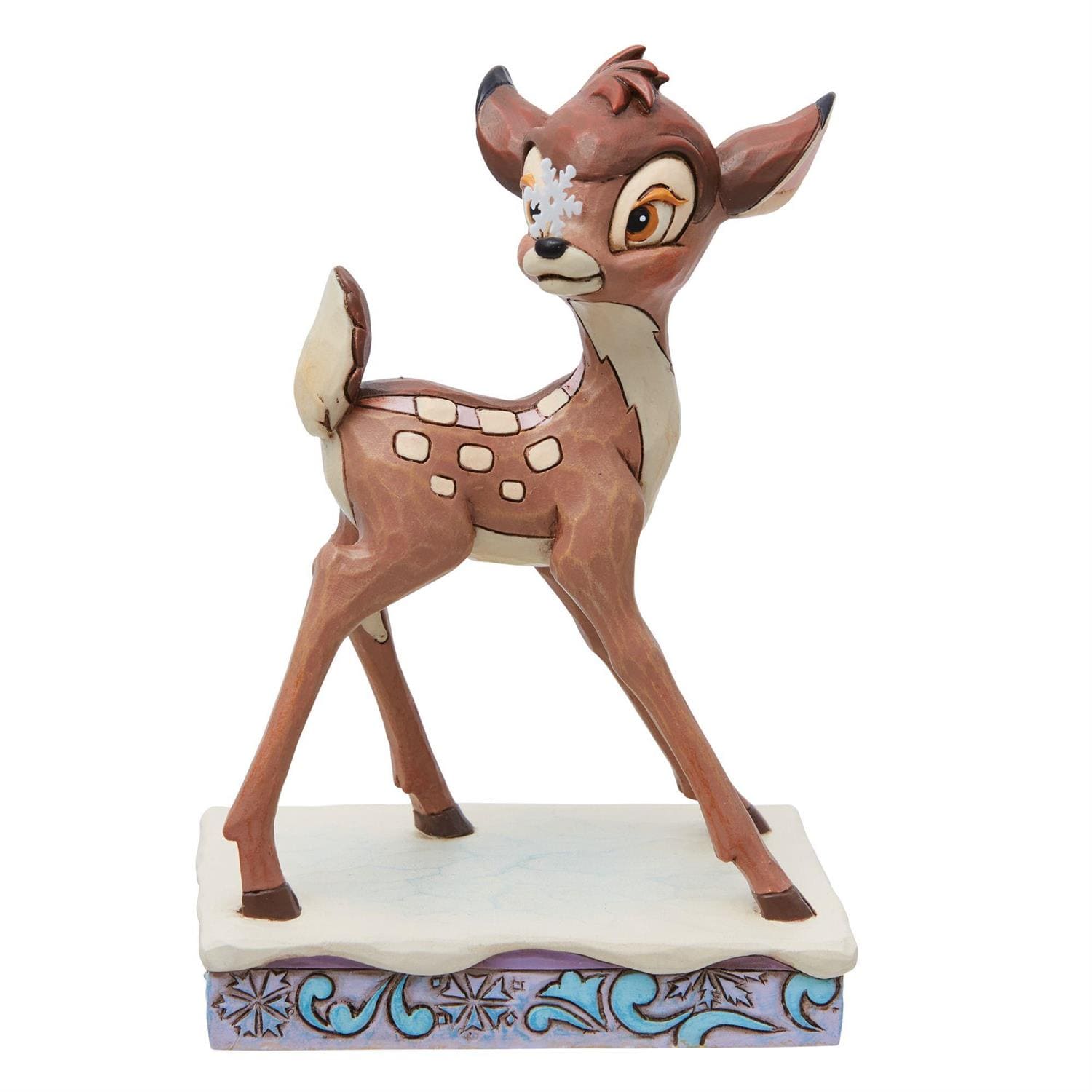 6013064 Disney Traditions, Jim Shore, Disney Traditions Jim Shore, 6013064, Frosted Fawn, Christmas Bambi, Weihnachts-Bambi, Bambi im Schnee , Jim Shore Bambi, Disney Traditions Weihnachtsfigur, Jim Shore Weihnachten