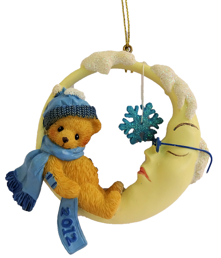 CT-4023651-Snowy-Dreams Cherished Teddies, May All Your Snowy Dreams Come True Ornament, Anhänger, Weihnachtsanhänger, 4023651, Cherished Teddies Ornament, Priscilla Hillman