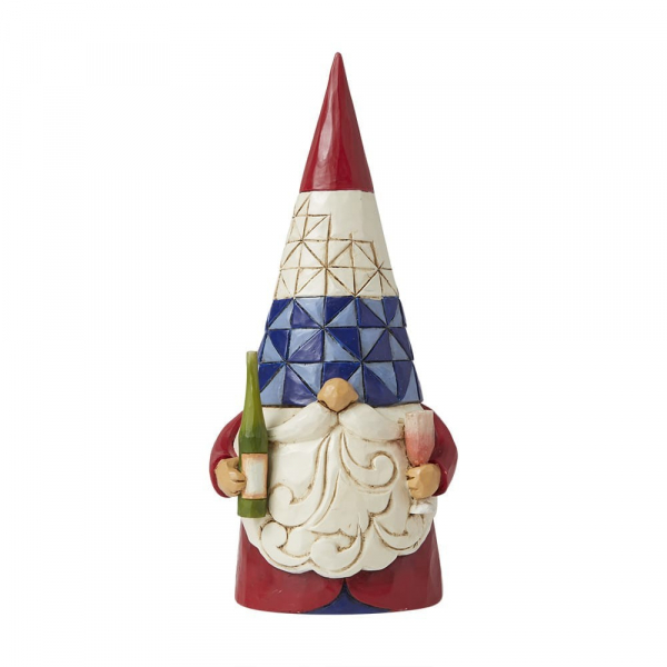hc-6008421a Jim Shore, Heartwood Creek, Jim Shore Gnome, Heartwood Creek Gnomes, Jim Shore Wichtel, 6008421, French Gnome, Französischer Gnome, Französischer Wichtel, Around the World Collection
