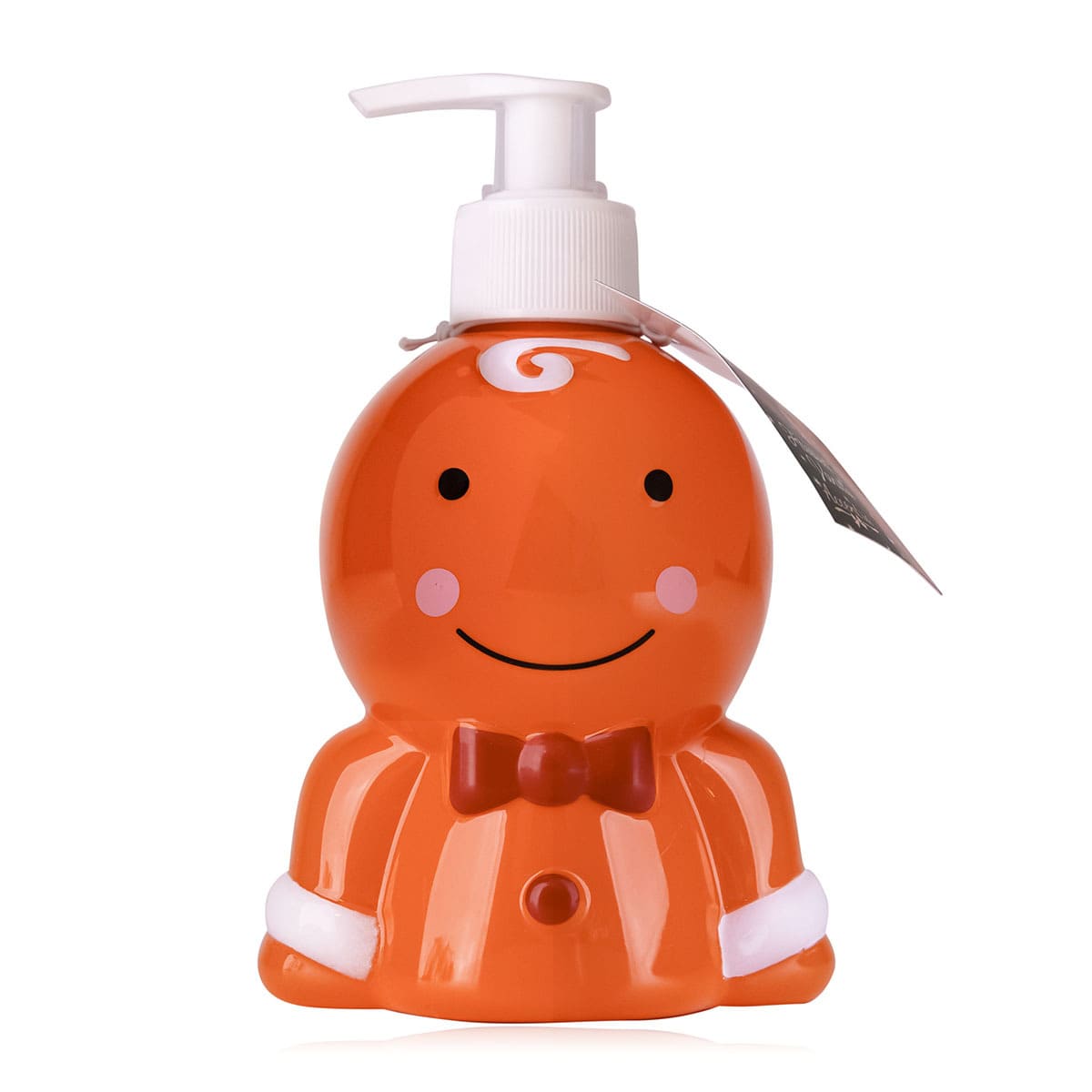 8160188a Accentra Seifenspender Lebkuchenmann, Flüssigseife, Weihnachtsseife, Weihnachtgeschenk, Mitbringsel, 8160188, Pumpspender Gingerbread Man