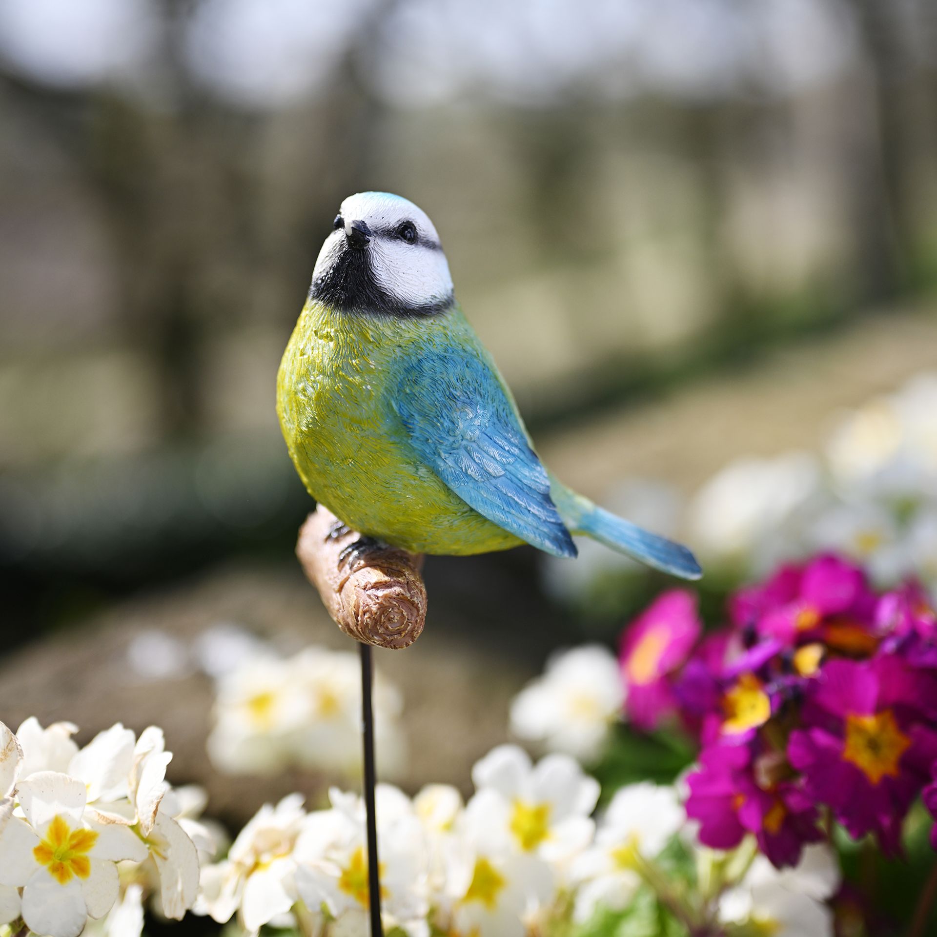 Gartenstecker Blaumeise von Country Living Garden / Stake Blue Tit CL530