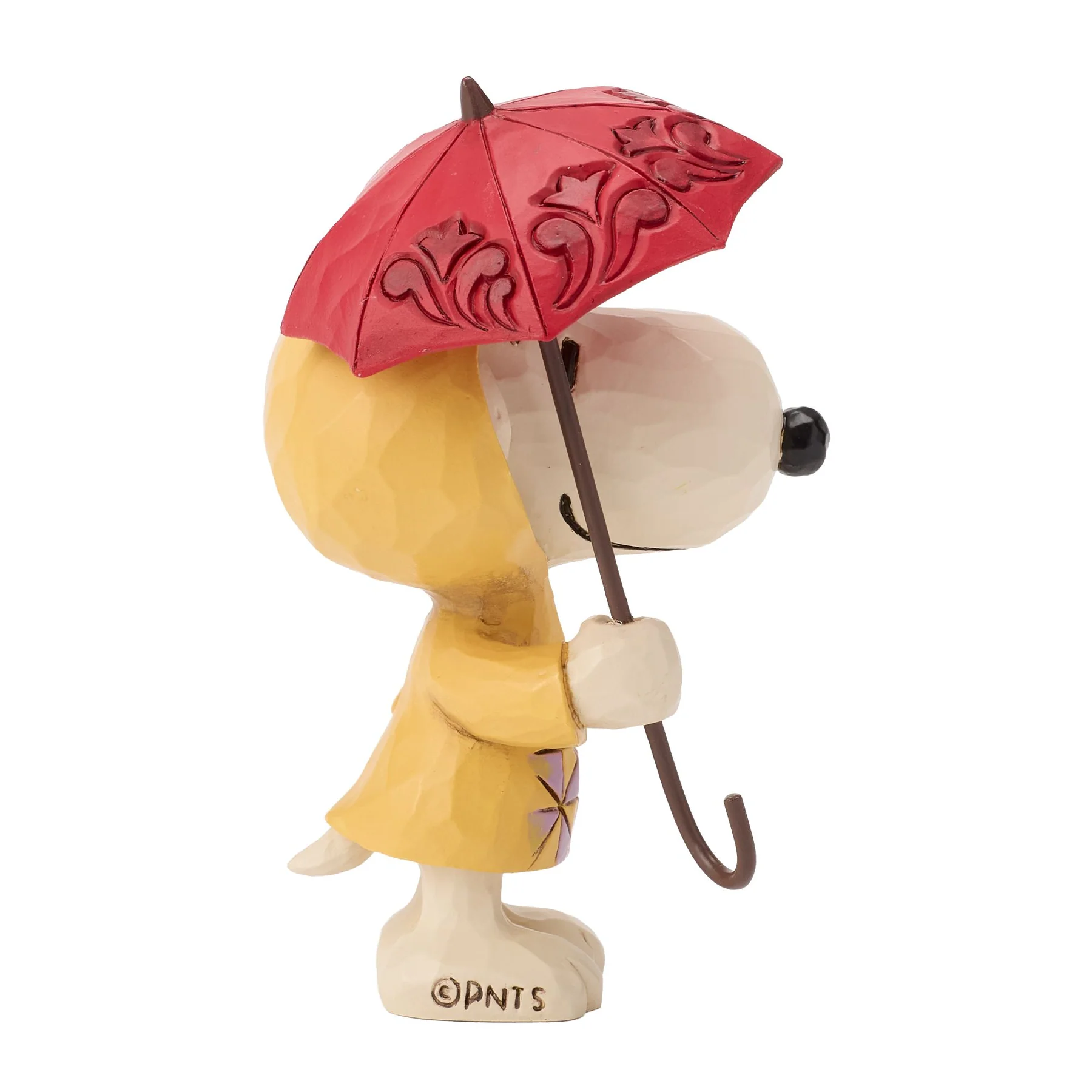 Snoopy mit Regenschirm - Snoopy in a Raincoat Minifigur 6019601 Jim Shore Peanuts Snoopy Figur