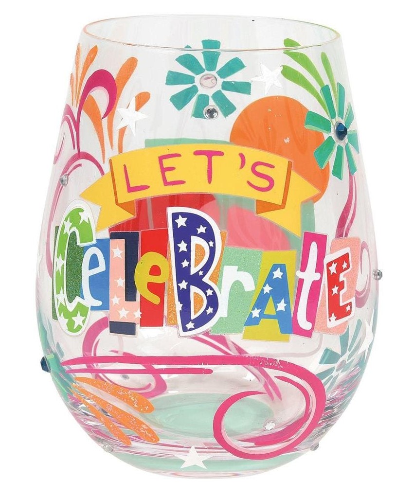 6014180 Trinkglas - Let's Celebrate Trinkglas / Stemless Glass by Lolita 6014180