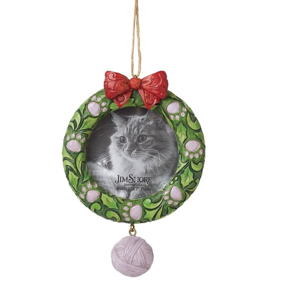 6015515 Jim Shore, Heartwood Creek, Jim Shore Santa, 6015515, Haustier Weihnachtsornament, Katze, Heartwood Creek Weihnachtsmann, Jim Shore Weihnachtsmann, Jim Shore Weihnachtsfigur