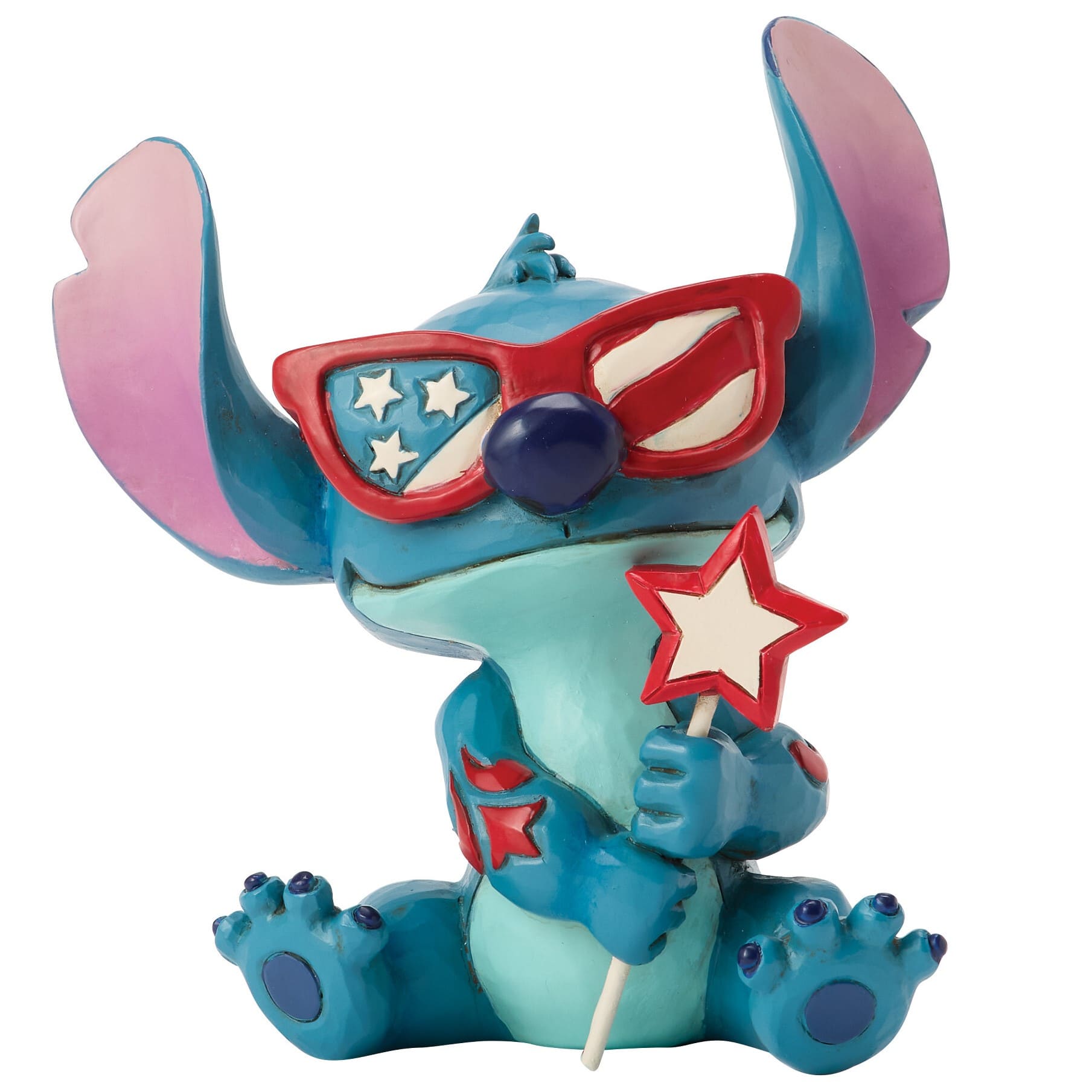 Stitch Patriotic Minifigur - 6017851 Jim Shore Disney Traditions Disney Figur Lilo & Stitch Stitch Patriotic Minifigur - 6017851 Jim Shore Disney Traditions Disney Figur Lilo & Stitch