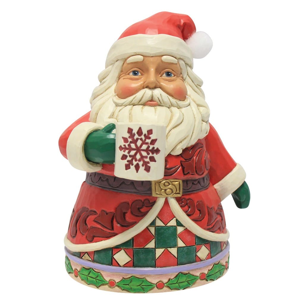 Have A Cup of Cheer Santa - Weihnachtsmann mit Kakao 6019098 - Heartwood Creek Jim Shore