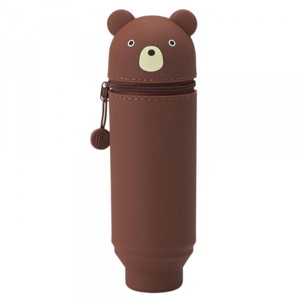 pl-a7714-1 Lihit Lab, Punilabo,PuniLabo, Punilabo, Lihit Lab, Federtasche und Stiftehalter, stehende Federtasche, Pencil Case, animal, Tiere, stand up pen case, Schlamper, Faulenzer, Federmappe Stand Up Case, Stiftehalter, Federtasche, Schlampermäppchen, Schlamper,