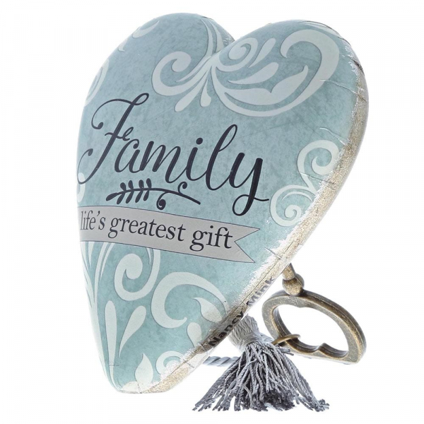 art-1003480193a Demdaco, Art Hearts, Key To My Heart, -100348093, Familie ist das größte Geschenk im Leben, Geschenk Familie