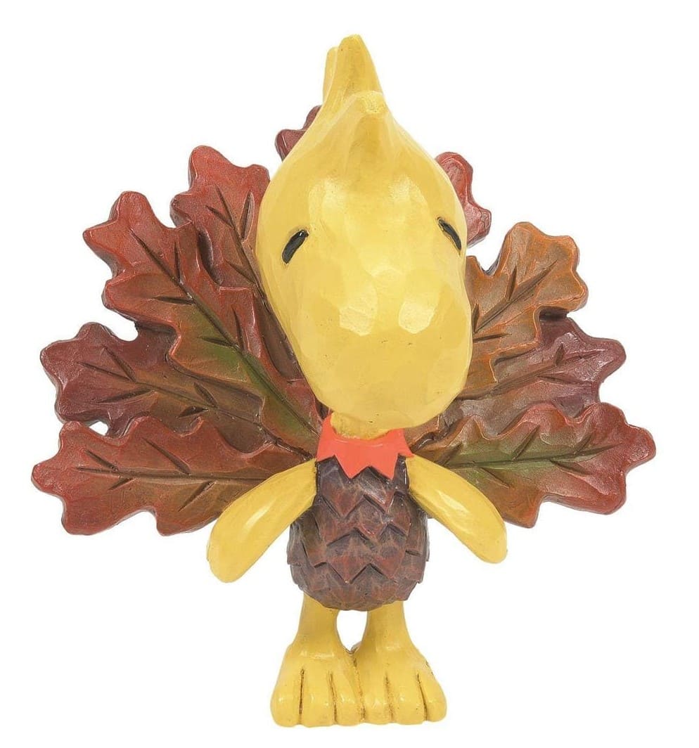 6014626 Jim Shore, Peanuts, Jim Shore Peanuts, Snoopy, Woodstock, 6014626, Woodstock Truthahn Minifigur, Halloween Woodstock, Peanuts Halloween, Turkey