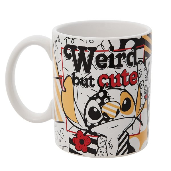 6010311_1-2-3-600 Disney Britto Collection. Romero Britto, Disney Brittofigur, 6010311, Stitch Midas Mug, Britto Stitch, Stitch Midas Becher, Disney Britto Stitch, Walt Disney Stitch