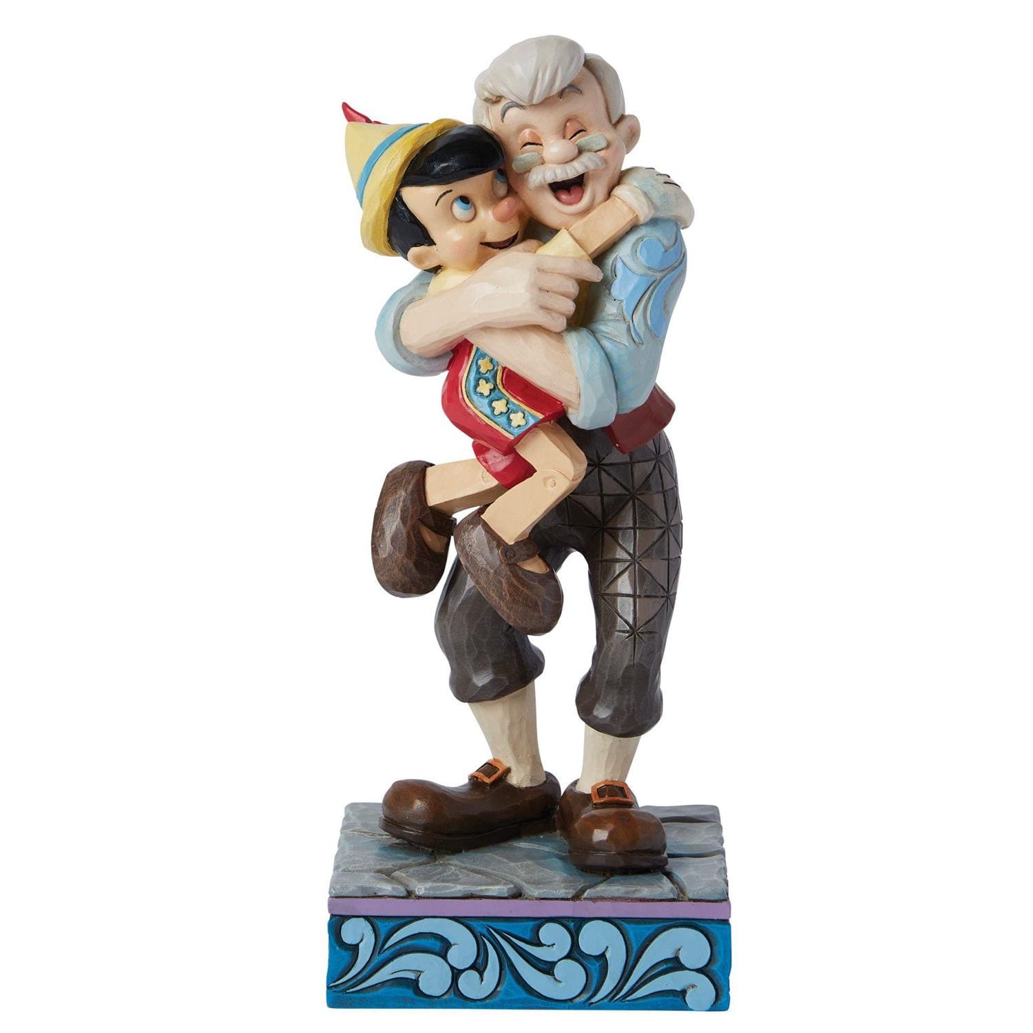 6015019 Jim Shore, Disney Traditions, Jim Shore Disney, 6015019, A Faher's Love, Vaterliebe, Pinocchio & Gepetto, Jim Shore Disneyfigur, Jim Shore Disney