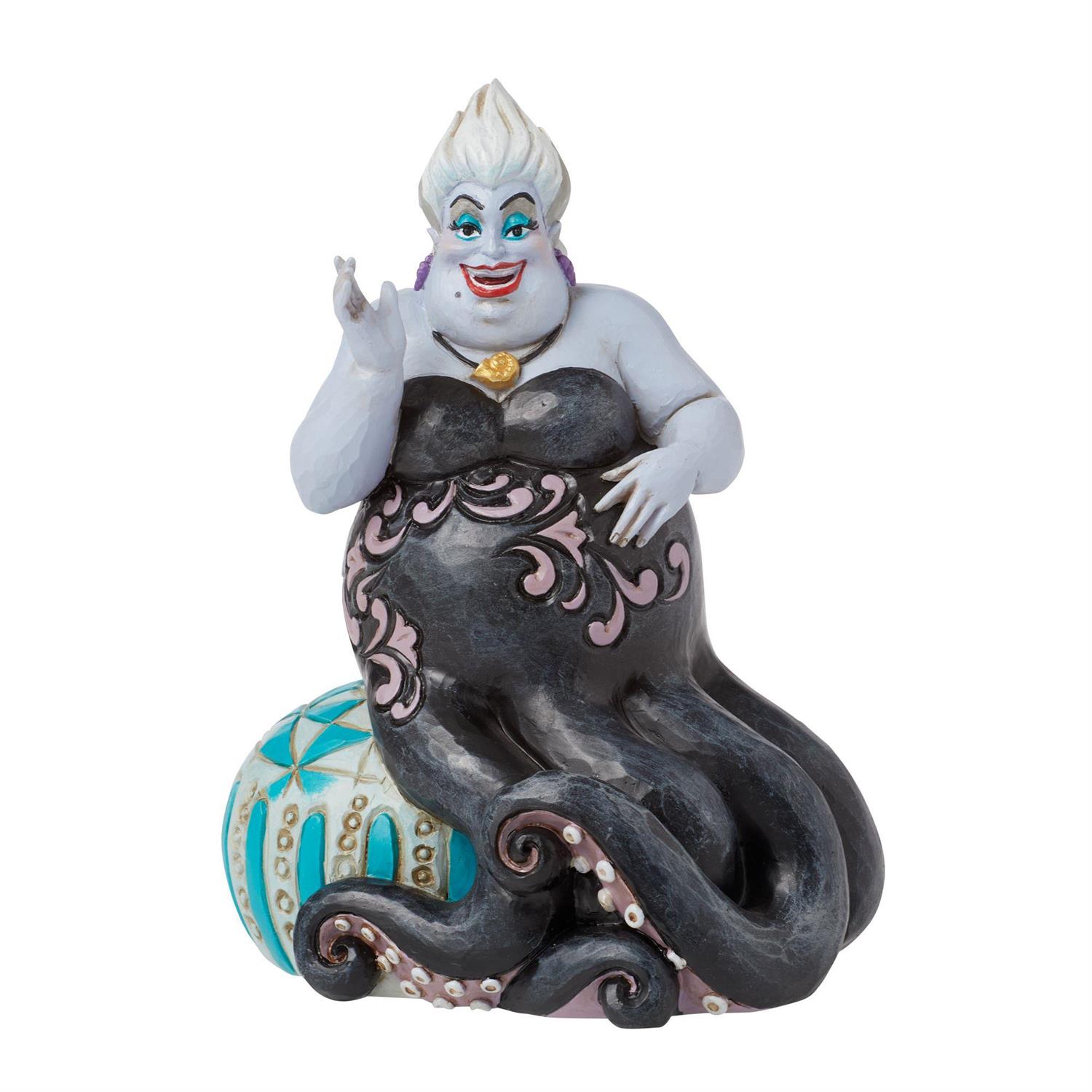 6016344 Jim Shore, Disney Traditions, Jim Shore Disneyfigur, Ursula, Arielle die kleine Meerjungfrau, Jim Shore Figur, Queen of the Deep, 6016344