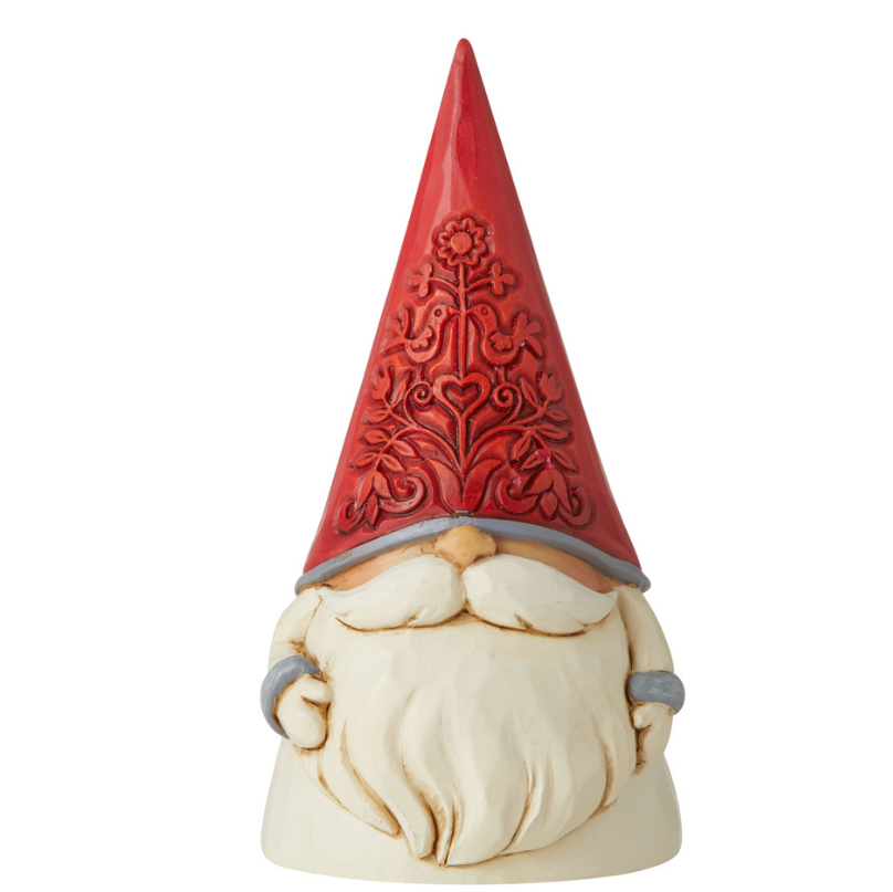 hc-6006626a Heartwood Creek, Jim Shore, Nordic Noel Santa, nordische Weihnachten, Yule Tomte Nordic Noel Holiday Gnome, WIchtel, Zwerg, 6006626