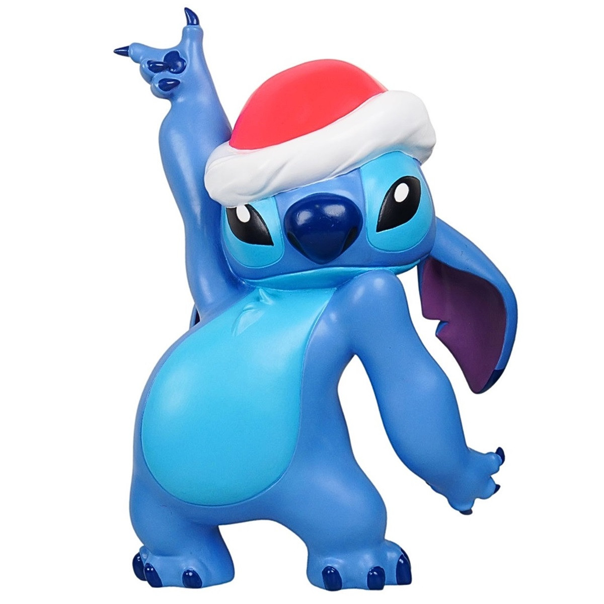 Weihnachtsfigur Stitch mit Weihnachtsmütze XL - DN86036 - Christmas Inspirations Disney Disney Stitch Tanzpose Weihnachtsfigur Stitch mit Weihnachtsmütze XL - DN86036 - Christmas Inspirations Disney Disney Stitch Tanzpose