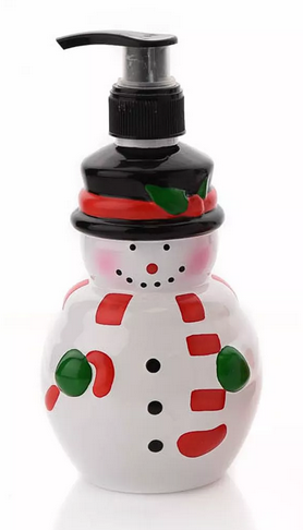 Weihnachtsseife - Schneemann - 8505b Seifenspender - Flüssigseife im Spender Weihnachtsseife - Schneemann - 8505b Seifenspender - Flüssigseife im Spender