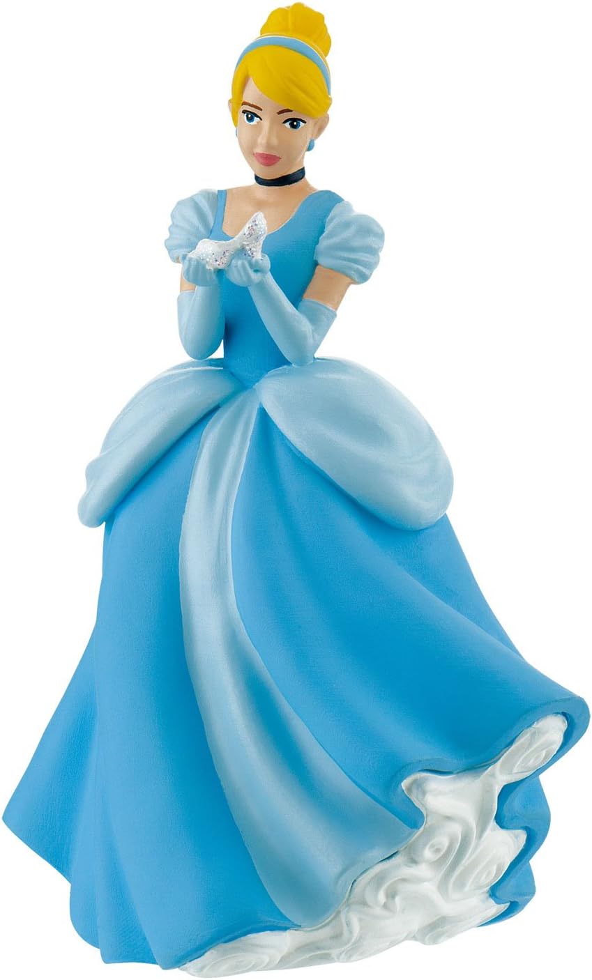 Cinderella - Prinzessin Cinderella mit Schuh / Walt Disney Spielfigur - Tortenfigur - Disneyfigur Bullyland 12599 Cinderella - Prinzessin Cinderella mit Schuh / Walt Disney Spielfigur - Tortenfigur - Disneyfigur Bullyland 12599
