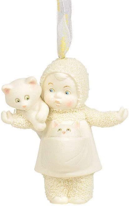 6003525 Snowbabies, Department 56, Kristi Jensen Piero, Cat Lady, Katzenmädchen, Ornament, Anhänger, Weihnachtsanhänger, 6003525
