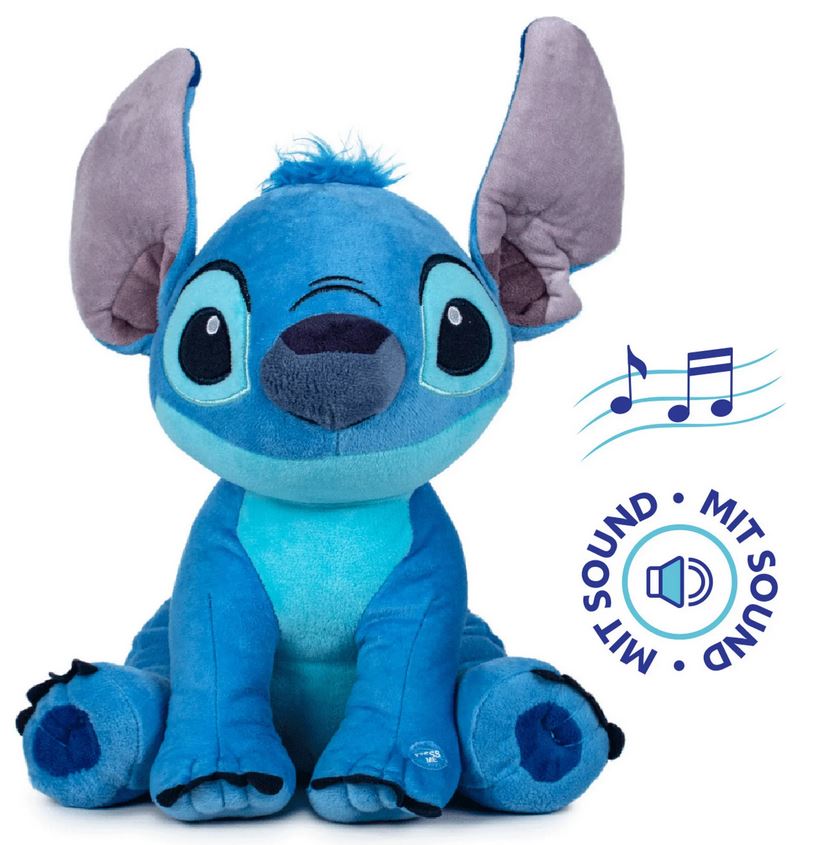 Stitch - Lilo & Stitch Stofftier - Plüschtier Stitch mit Sound, 20 cm von Play by Play 760018230 Stitch - Lilo & Stitch Stofftier - Plüschtier Stitch mit Sound, 20 cm von Play by Play 760018230