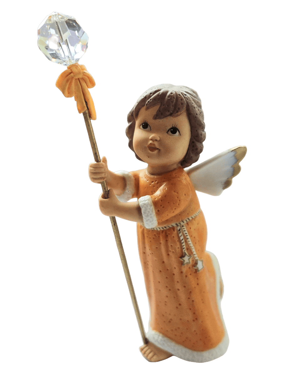 Engel in gelb-orange mit Stab - Nina und Marco Goebel Engel 66906587 Engel in gelb-orange mit Stab - Nina und Marco Goebel Engel 66906587