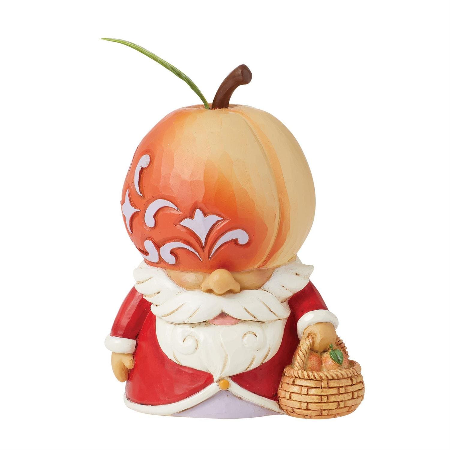 6016526 Jim Shore, Heartwood Creek, Halloween, Just Peachy, Peach Gnome, Pfirsich Wichtel, Herbstdeko, Jim Shore gnomes, Heartwood Creek Wichtel, 6016526
