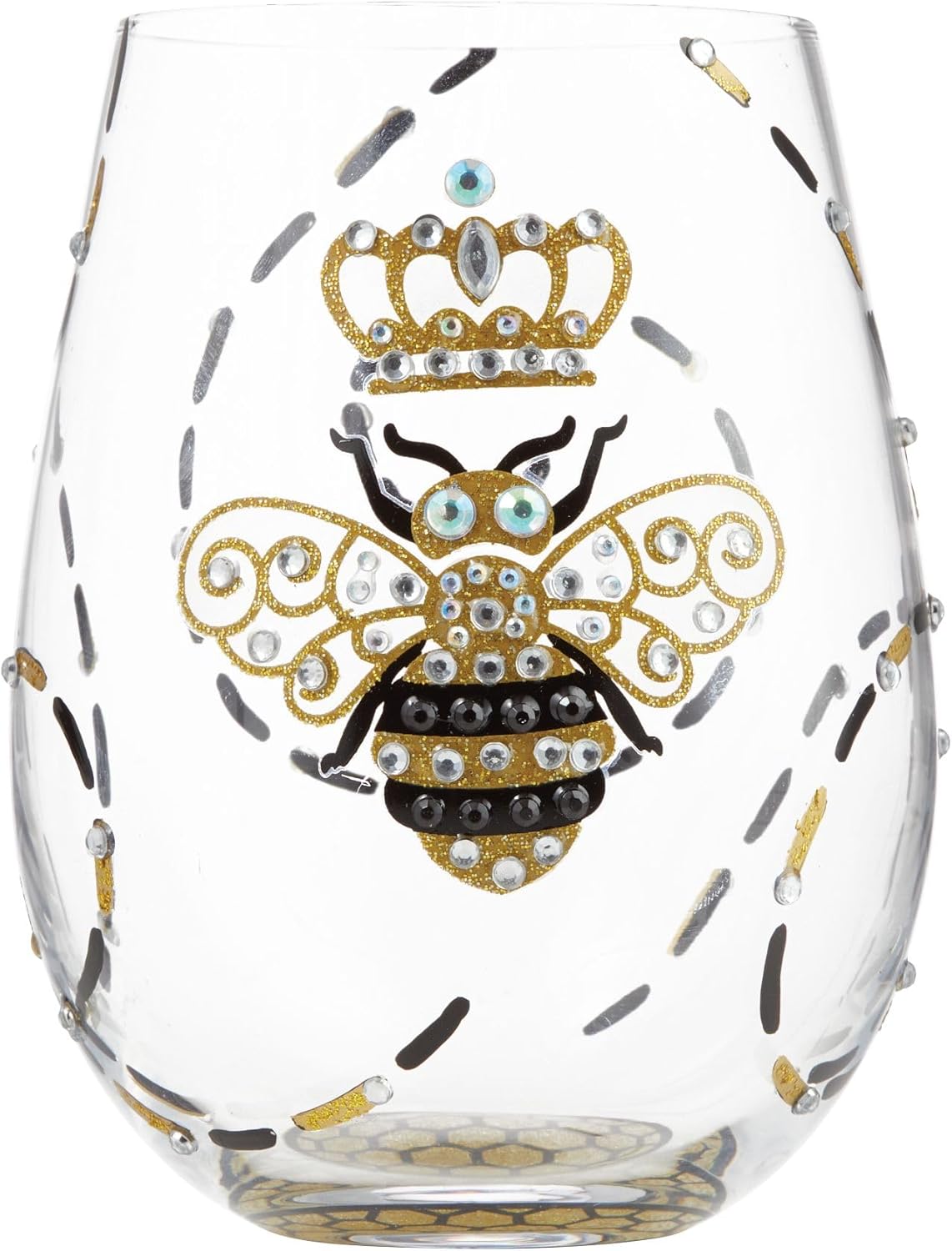 Trinkglas - Queen Bee / Bienenkönigin - Lolita stemless Trinkglas - 6010895 Trinkglas - Queen Bee / Bienenkönigin - Lolita stemless Trinkglas - 6010895