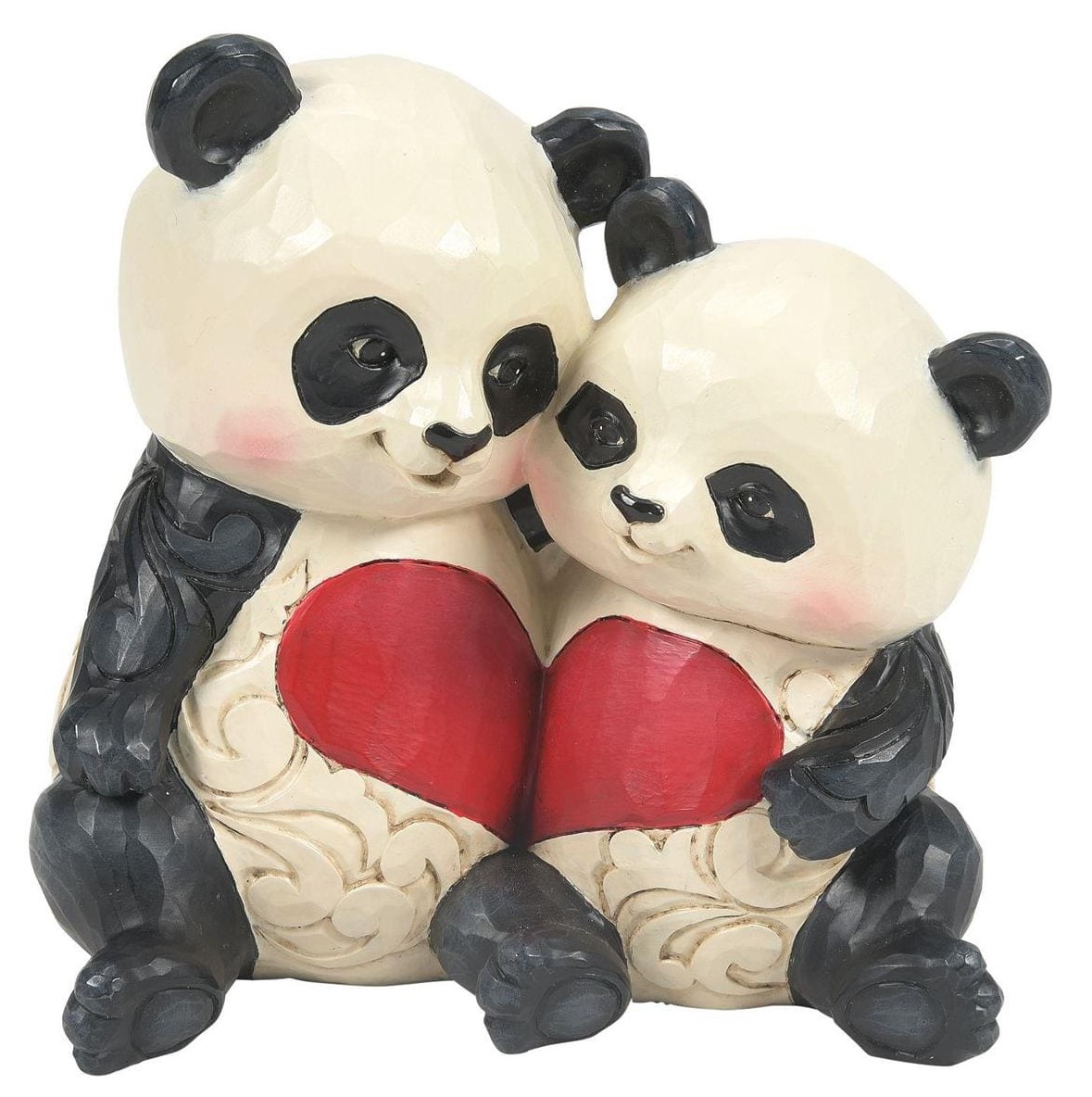 6016360866wLN9MgA6OX Jim Shore, Heartwood Creek, 6016360, Better Together Pandabären, Love Panda Couple, Pandabär, Jim Shore Figur, Tiere