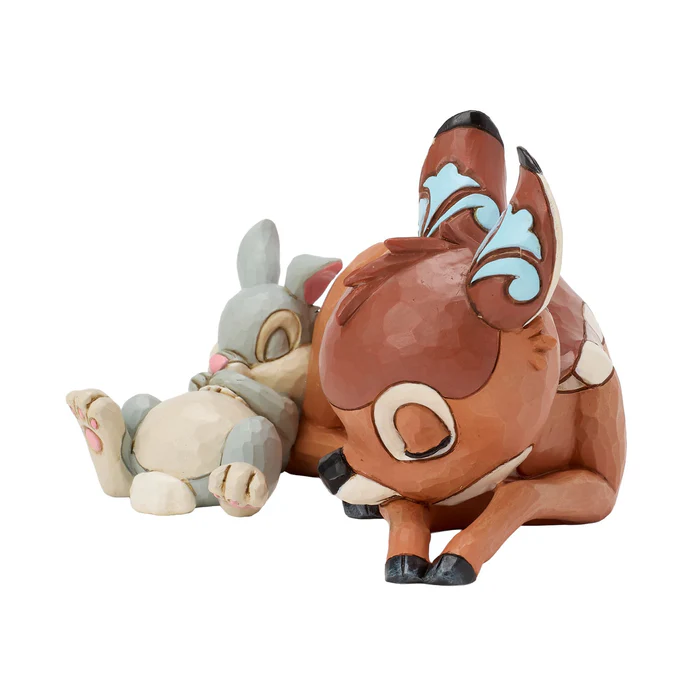 Safe & Sound Bambi & Klopfer - Thumper Minifigur /  6019916 Disney Traditions Jim Shore Disneyfigur