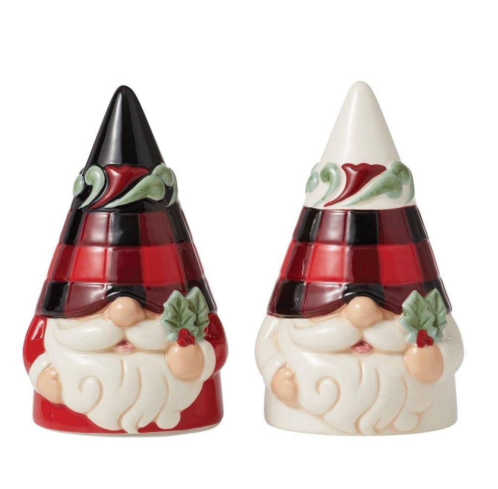 6012883 Jim Shore, Heartwood Creek, Heartwood Creek by Jim Shore, 6012883, Highland Glen Salz- und Pfefferstreuer Gnome, Highland Glen Salt & Pepper Shakers, Jim Shore Weihnachten, Heartwood Creek Weihnachten