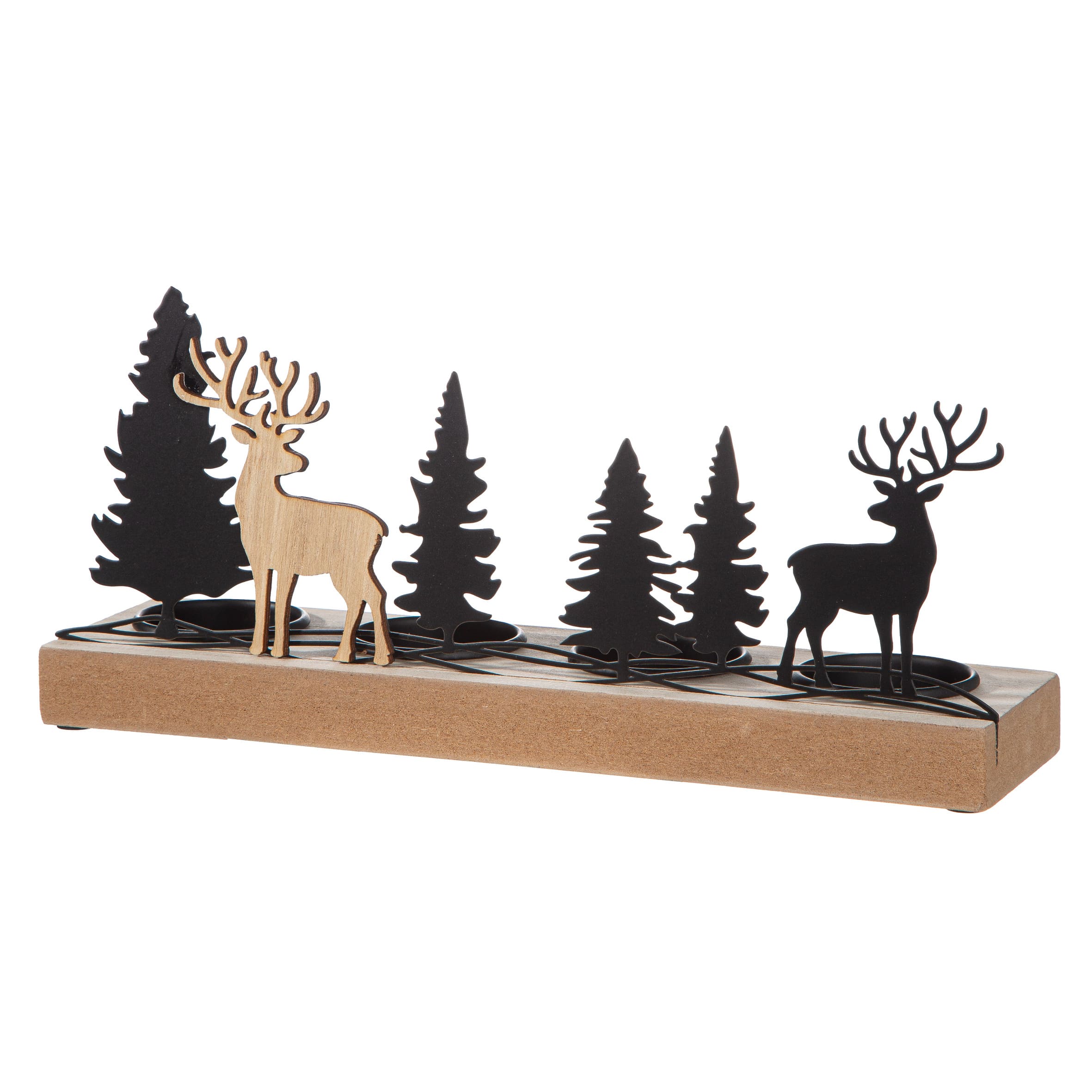 Teelichtleuchter Elch Foreto Adventsleuchter - Elch - Rustikales Winterdeko-Set mit Hirsch & Tannen - 59910 Gilde Windlicht Teelichtleuchter Elch Foreto Adventsleuchter - Elch - Rustikales Winterdeko-Set mit Hirsch & Tannen - 59910 Gilde Windlicht