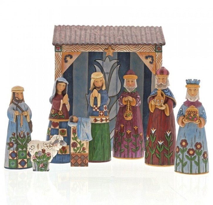 Folklore Weihnachtskrippe - Heartwood Creek by Jim Shore 6001441 Folklore Weihnachtskrippe - Heartwood Creek by Jim Shore 6001441