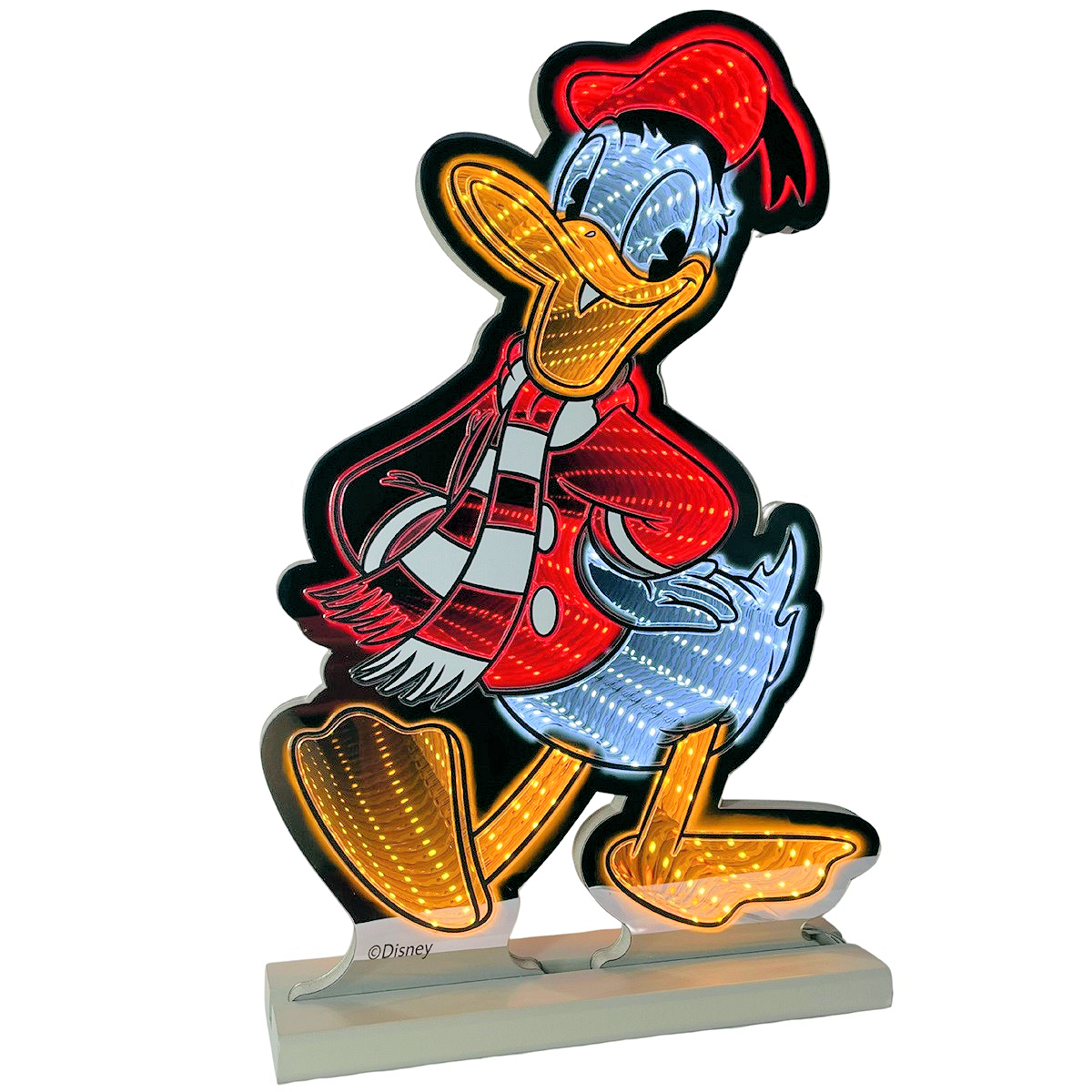 Infinity - Donald Duck 3D LED-Weihnachtsbeleuchtung | Disney Spiegellicht 40cm | Christmas Inspirations DN25207 Infinity - Donald Duck 3D LED-Weihnachtsbeleuchtung | Disney Spiegellicht 40cm | Christmas Inspirations DN25207