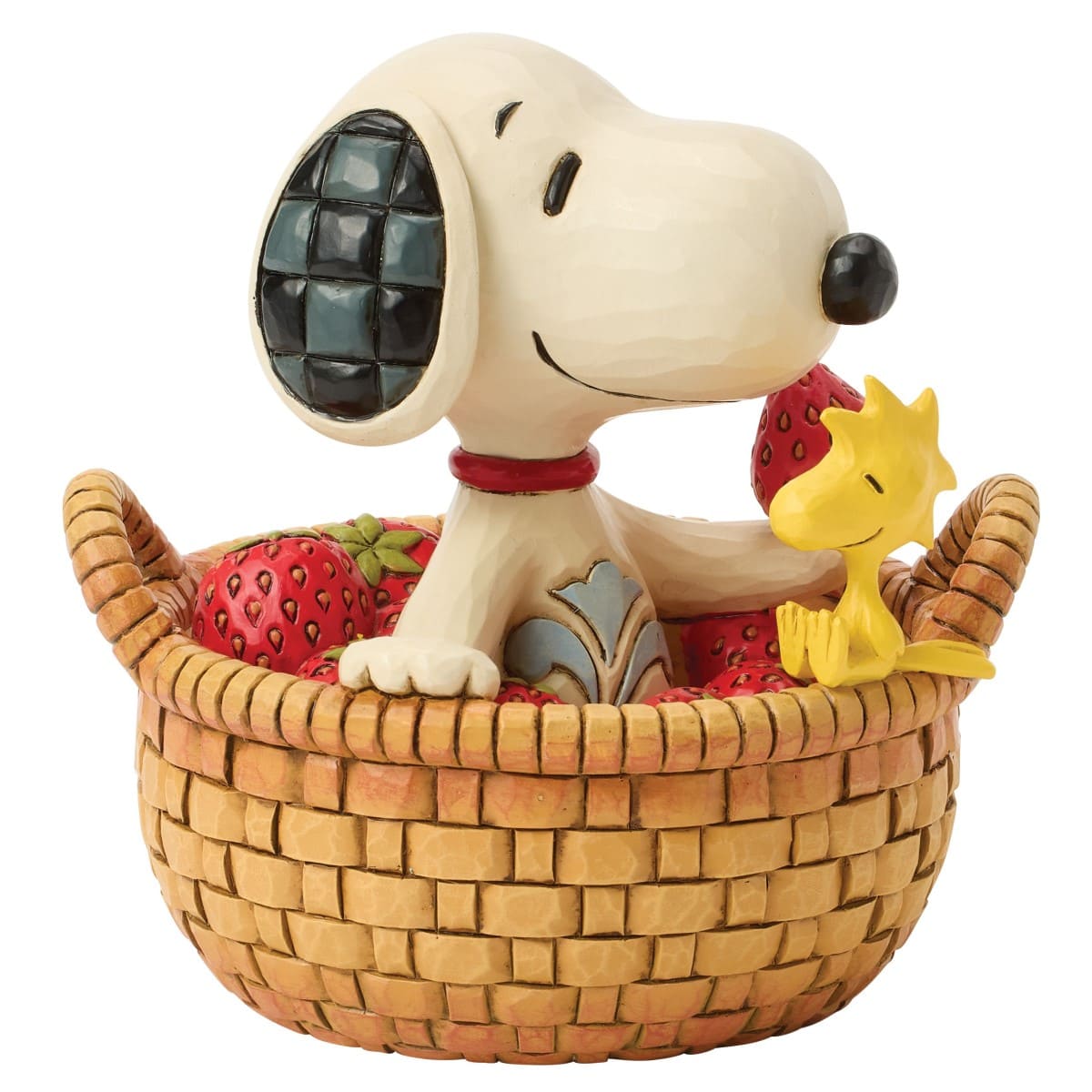 Berry Happy Snoopy & Woodstock im Erdbeerkorb 6017870 Jim Shore Peanuts Collection Peanuts Figur Snoopy Berry Happy Snoopy & Woodstock im Erdbeerkorb 6017870 Jim Shore Peanuts Collection Peanuts Figur Snoopy