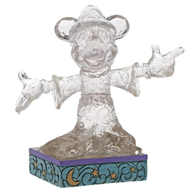 dt-4059926 DIsney Traditions, Jim Shore, Ice Bright Sorcerer Mickey / Zauberer Micky Eisskulptur