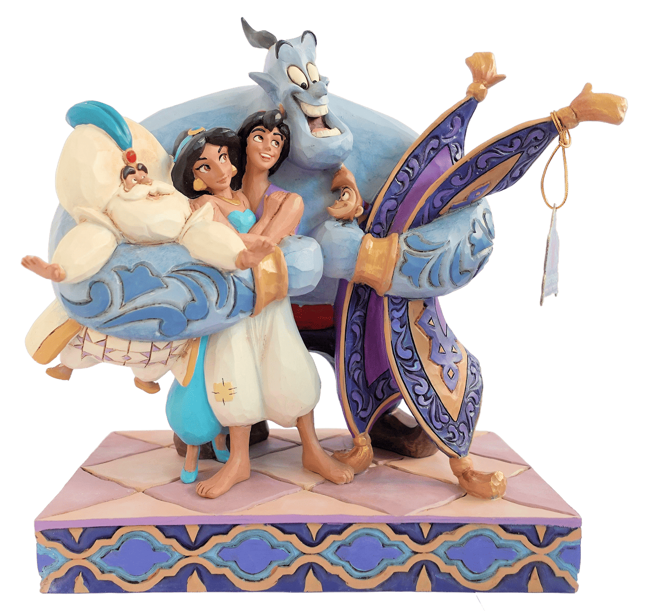 Group Hug! - Aladdin Figurine / Gruppenumarmung - Disney Traditions by Jim Shore 6005967 Group Hug! - Aladdin Figurine / Gruppenumarmung - Disney Traditions by Jim Shore 6005967