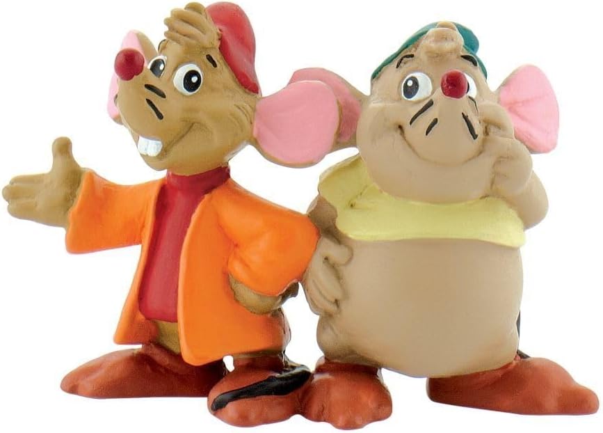 Cinderella - Mäuse Karli & Jacques - Jac & Gus / Walt Disney Spielfigur - Tortenfigur - Disneyfigur Bullyland 12502 Cinderella - Mäuse Karli & Jacques - Jac & Gus / Walt Disney Spielfigur - Tortenfigur - Disneyfigur Bullyland 12502