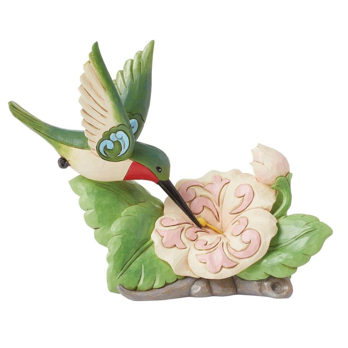 6016386 Jim Shore, Heartwood Creek, 6016386, Fluttering Florals, Hummingbird, Kolibri, Jim Shore Figur, Jim Shore Vogel