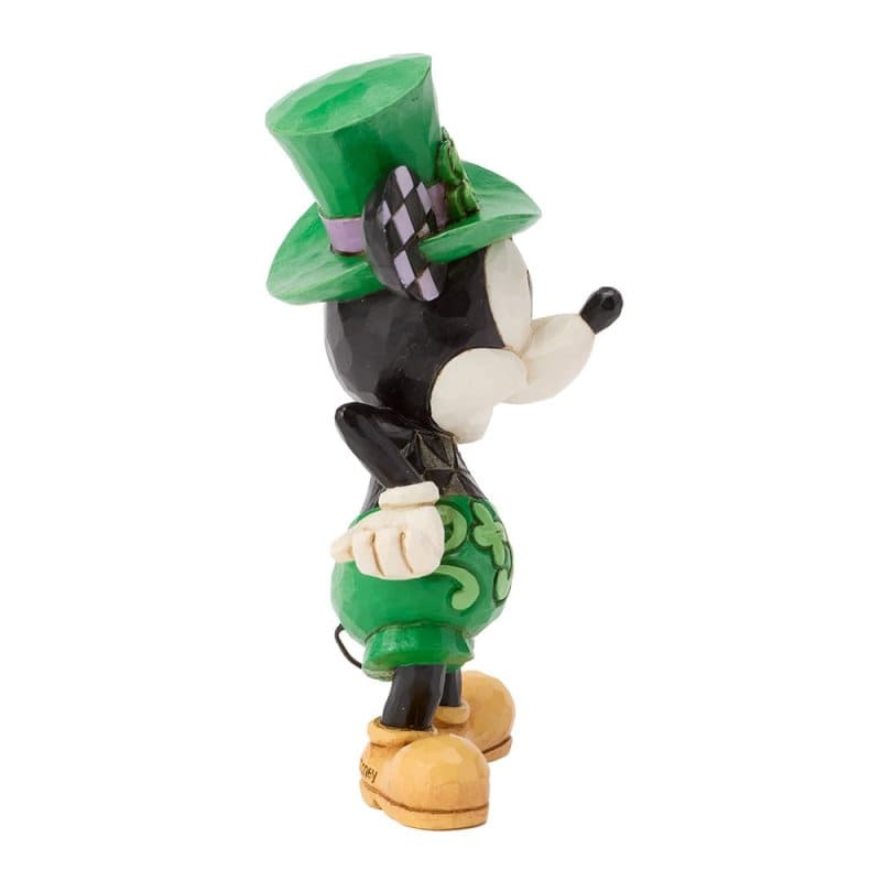 Micky Maus St. Patrick's Day Minifigur - Mickey Mouse /  6019894 Disney Traditions Jim Shore Disneyfigur