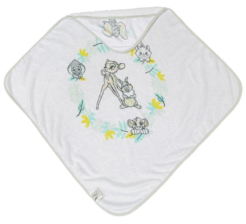 Kapuzenhandtuch Disney Bambi, Dumbo, Marie und Simba - Disney Baby Collection A30342 Kapuzenhandtuch Disney Bambi, Dumbo, Marie und Simba - Disney Baby Collection A30342