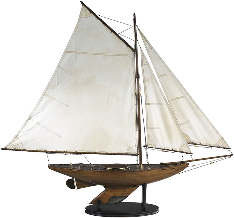 as169-Bermuda-Schaluppe Authentic Models, Bermuda Schaluppe, Authentic Models Segelschiff, AS169