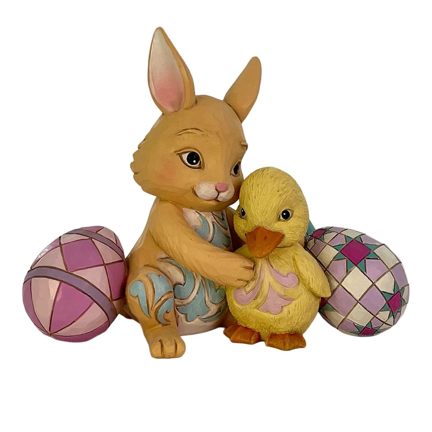 Egg-cellent Friends Osterhase mit Entenküken 6019952 - Heartwood Creek by Jim Shore