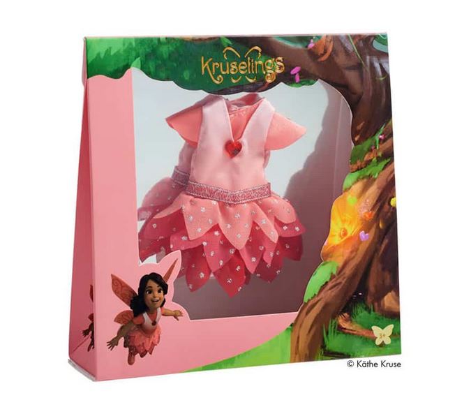 Outfit-Joy3 Käthe Kruse, Kruselings, Magic Outfit, Joy, 26822, Käthe Kruse Puppe, Puppenkleid, Kleid Puppe
