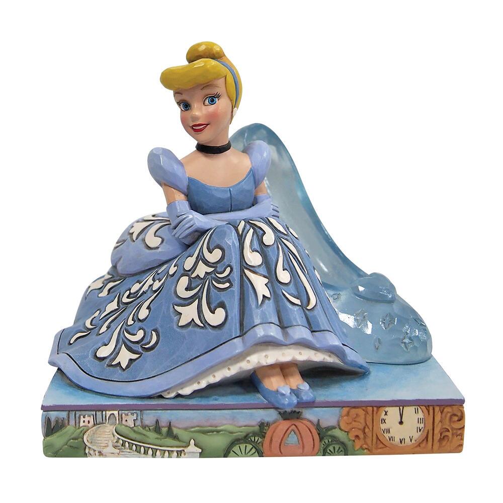 6010095 Disney Traditions, Jim Shore, Jim Shore Disney, Cinderella Glass Slipper, 6010095, Jim Shore Princess, Jim Shore Prinzessin, Jim Shore Cinderella, Walt Disney Cinderella