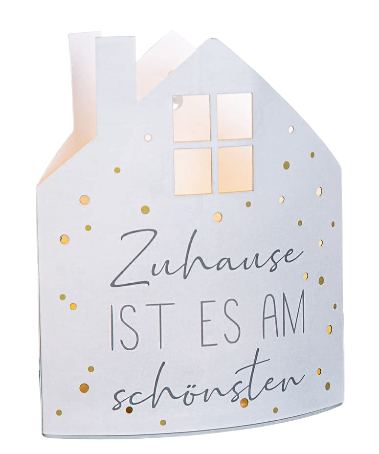 Tischlampe Zuhause ist es am schönten - Dekolampe / 51555 Gilde LED Stimmungslicht Dekoleuchte Wohlfühllicht Tischlampe Zuhause ist es am schönten - Dekolampe / 51555 Gilde LED Stimmungslicht Dekoleuchte Wohlfühllicht
