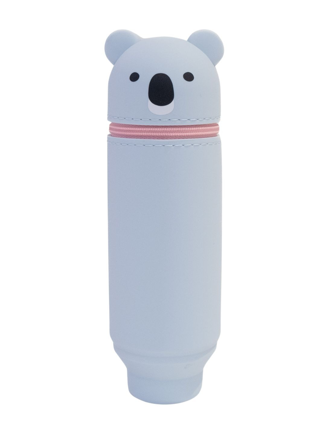 a7712-108 PuniLabo, Punilabo, Lihit Lab, Federtasche und StiftPuniLabo, Punilabo, Lihit Lab, Federtasche und Stiftehalter, stehende Federtasche, Pencil Case, animal, Tiere, innovativ, stand up pen case, A7712-108, Federtasche medium Koala Bär, Schlamper, Faulenzere