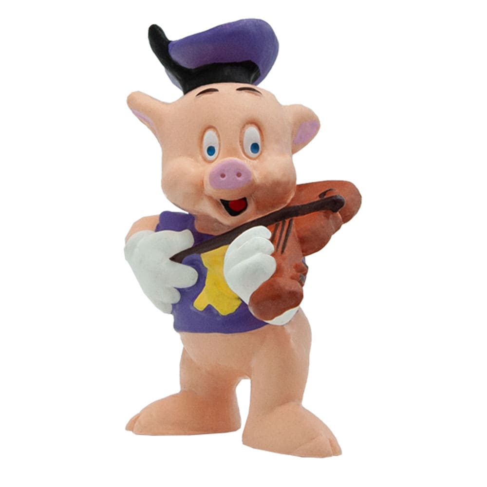 Die drei kleinen Schweinchen - Schweinchen Fiedler /  Walt Disney Spielfigur - Tortenfigur - Disneyfigur Bullyland 12491