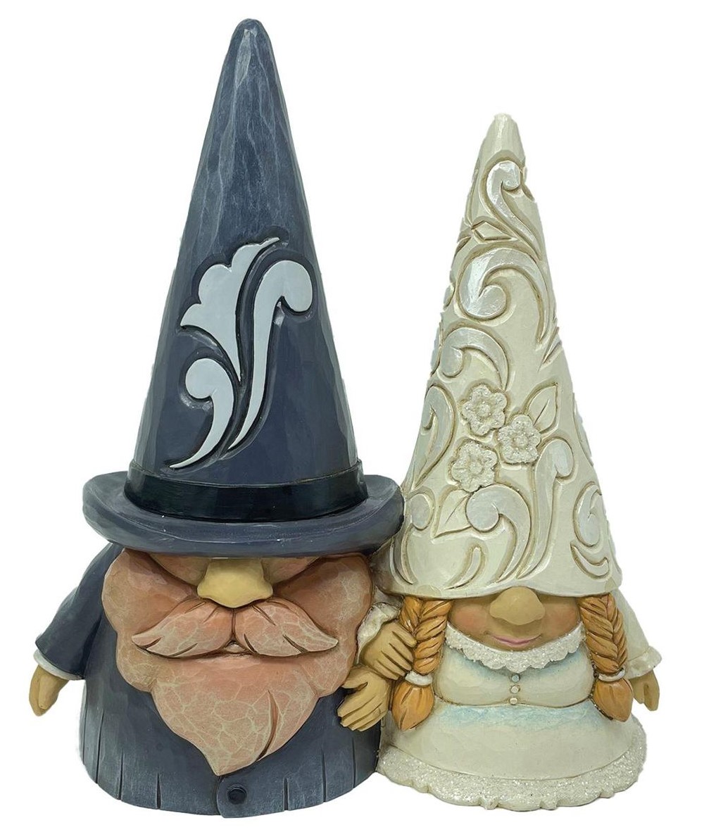 Jim Shore, Heartwood Creek, Jim Shore Heartwood Creek, Heartwood Creek by Jim Shore, 6012270, Happy Ever After Bride and Groom Gnomes, Hochzeitspaar Wichtel, Brautpaar Wichtel, Jim Shore Wichtel,  Heartwood Creek Wichtel